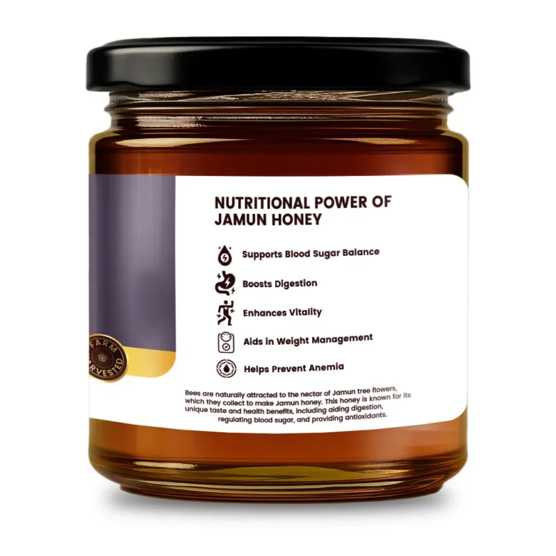 Jamun Honey – Raw, Dark & Naturally Rich - Image 2