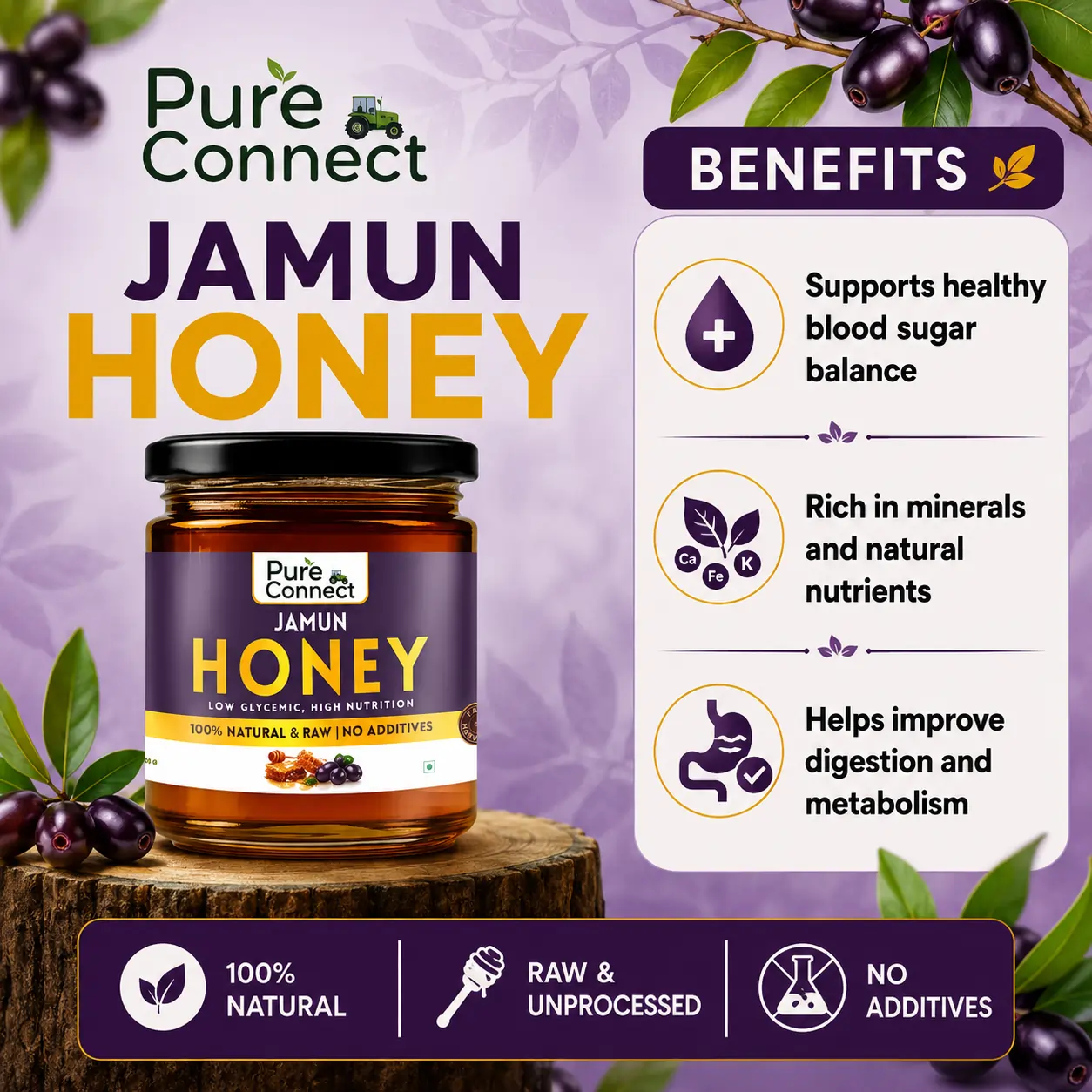 Jamun Honey – Raw, Dark & Naturally Rich - Image 5